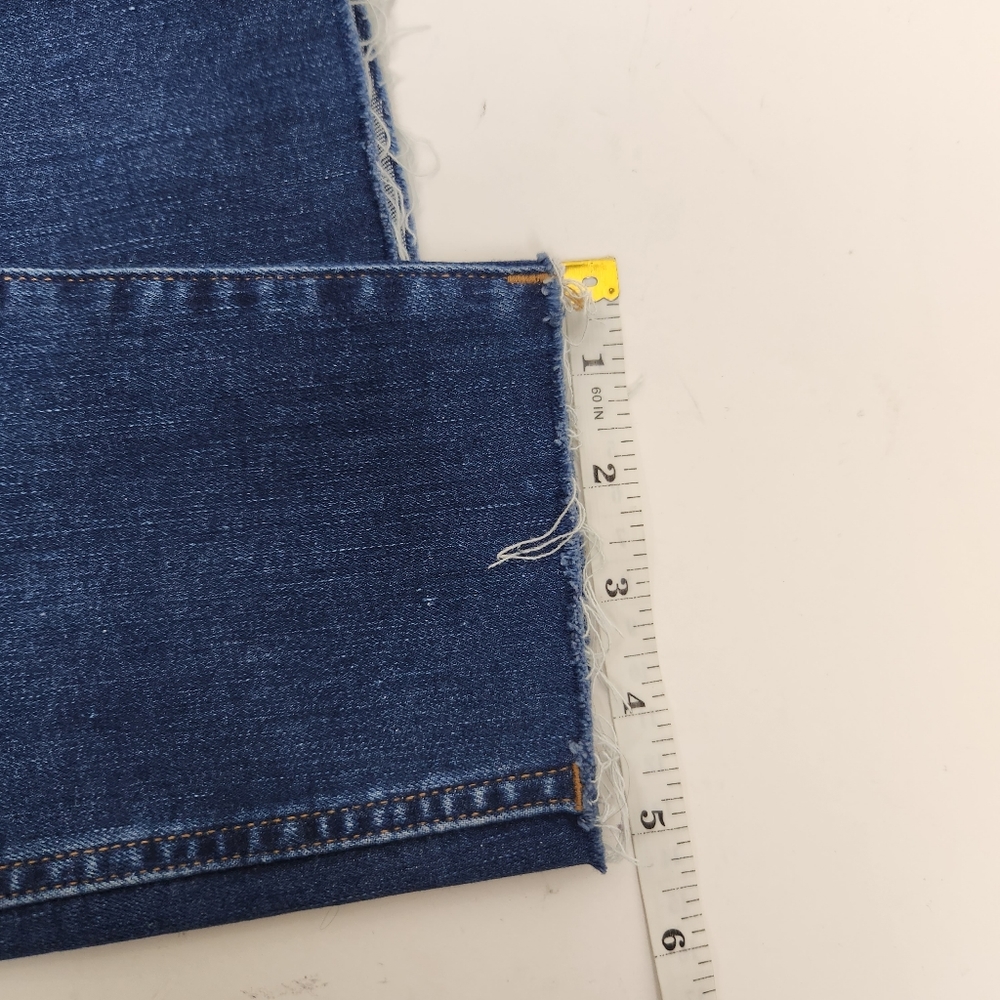 Madewell 10" High-Rise Skinny Jeans In Hannah Wash Button Fly Blue Denim Size 28 - Picture 15 of 15